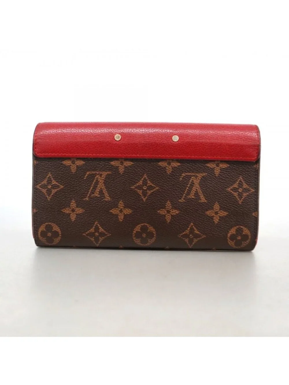 Louis Vuitton Wallet Monogram Portefeuille Pallas Cerise